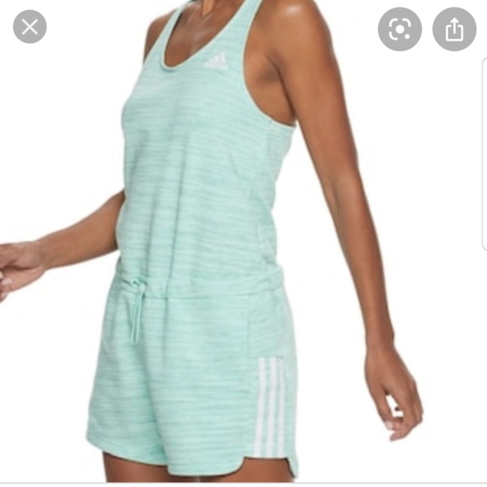 adidas Mint Green Jumpsuit